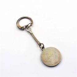 Antika Akbank Logo Mineli Metal Anahtarlık -- 222