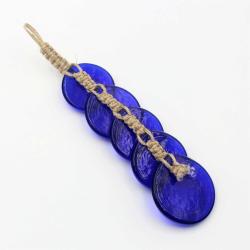 5 Boncuklu Nazarlık - Kapı - Duvar Süsü Nazarlık - Duvara Asmalı Nazar Boncuğu NO - 6