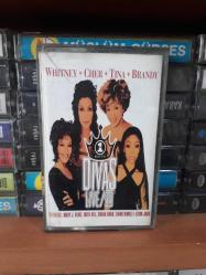 Whitney  - Cher - Tına - Brandy -- Dıvas Lıve /99 -- Kaset --