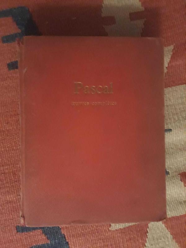 PASCAL OEUVRES COMPLETES, Pascal - İkinci El Kitap - kitantik