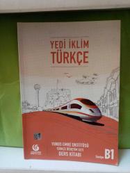 YEDİ İKLİM TÜRKÇE YUNUS EMRE ENSTİTÜSÜ TÜRKÇE ÖĞRETİM SETİ DERS KİTABI + ÇALIŞMA KİTABI SEVİYE B1 ( CD YOK)(açıklamayı okuyunuz)  - İKİNCİ EL