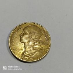 P24--FRANSA MADENİ PARA 1996 10 CENTIMES