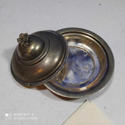 K7-----GÜMÜŞ KAPLAMA ESKİ KÜÇÜK BOY ŞEKERLİK