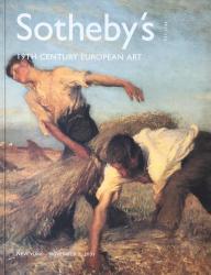 Sotheby's - 19th Century European Paintings and Sculpture - New York / November 2001 (19. Yüzyıl Avrupa Resim ve Heykel / Kasım  2001)