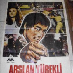ARSLAN YÜREKLİ * BRUCE LEE * FİLM AFİŞİ
