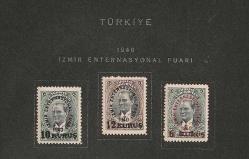 1940 İZMİR ENTERNASYONAL FUARI SÜRŞARJLI SERİ