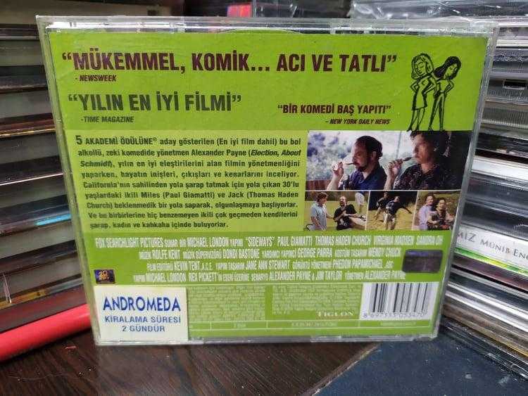 SIDEWAYS PAUL GIAMATTI VCD 2 DISC  Efemera kitantik  