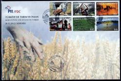 FDC.799 2012 TÜRKİYE'DE TARIM ve İNSAN FDC