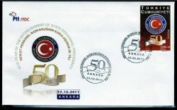 FDC.776 2011 DEVLET PERSONEL BAŞKANLIĞININ 50.YILI FDC