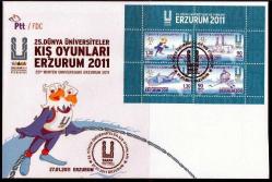 FDC.755 2011 25.DÜNYA ÜNİVERSİTELER KIŞ OYUNLARI ERZURUM FDC