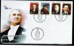 FDC.748 2010 ATATÜRK KONULU SÜREKLİ SERİ FDC