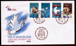 FDC.741 2010 EMEK ve DAYANIŞMA GÜNÜ FDC