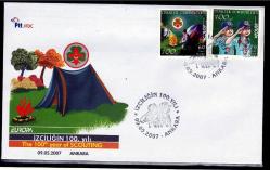 FDC.675 2007 AVRUPA İZCİLİĞİN 100.YILI FDC