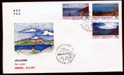 FDC.436 1991 GÖLLERİMİZ FDC