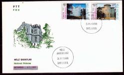 FDC.405 1988 MİLLİ SARAYLAR FDC