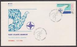 FDC.375 1986 KUZEY ATLANTİK ASAMBLESİ FDC