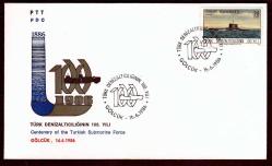 FDC.367 1986 TÜRK DENİZALTICILIĞININ 100.YILI FDC