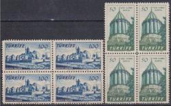 DBL.130 1957 MEVLANA'NIN DOĞUMUNUN 750.YILI 4'LÜ MNH