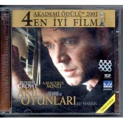 VCD.005 AKIL OYUNLARI RUSSELL CROWE ED HARRIS TÜRKÇE DUBLAJ