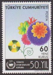 LOT.17 » 2006 ATOM ENERJİSİ KURUMUNUN 50.YILI MNH