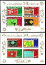 LOT.7 » 2005 AVRUPA PULLARININ 50.YILDÖNÜMÜ HATIRA BLOKLARI MNH