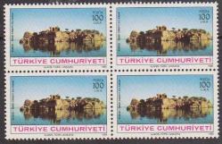 DBL.566 1986 ANTİK KENTLER V 4'LÜ MNH