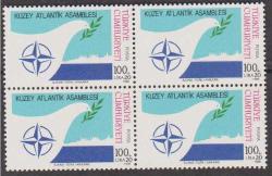 DBL.567 1986 KUZEY ATLANTİK ASAMBLESİ 4'LÜ MNH