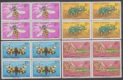 DBL.489 1981 YARARLI BÖCEKLER II 4'LÜ MNH