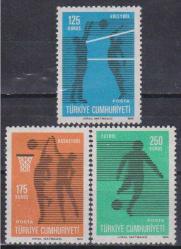 1974 SPOR KONULU SÜREKLİ SERİ MNH