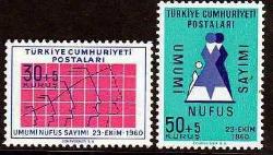 1960 UMUMİ NÜFUS SAYIMI MNH