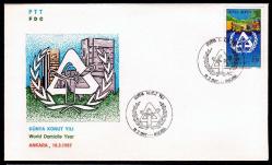 FDC.379 1987 DÜNYA KONUT YILI FDC