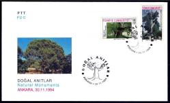 FDC.491 1994 DOĞAL ANITLAR FDC