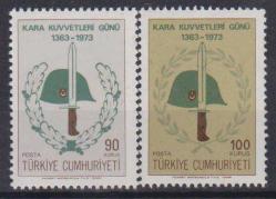 1973 KARA KUVVETLERİ GÜNÜ MNH