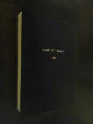 HÜRRİYET 1981 TAKVİMİ