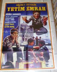 Efemera - YETİM EMRAH * HİKMET ÖZTEKİN * FİLM AFİŞİ - kitantik - kitaLog