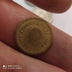 P25--1950 MADENİ 5 KURUŞ