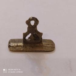 K61--İSİM YAZILI ESKİ PİRİNÇ MÜHÜR