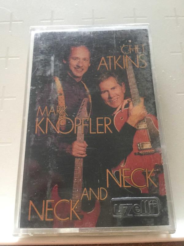 Chet Atkins Mark Knopfler Neck and Neck Kaset Efemera