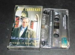 JOSE CARRERAS * WITH A SONG IN MY HEART * A TRIBUTE TO MARIO LANZA * KASET