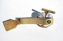 Ahşap ebrulu topaç