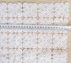 9 Parça El işi Dantel Masa Örtüsü - Zigon Sehpa Örtüsü - Otantik - Çeyizlik