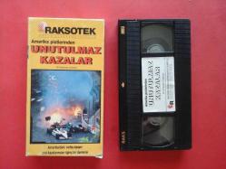 Efemera - Amerika Pistlerinden Unutulmaz Kazalar VHS Kaset (Amerika'daki Nefes Kesen Pist Kazalarından İlginç Bir Derleme) - kitantik - kitaLog