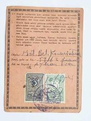 İstanbul Belediye Konservatuarı 1955 yılı kimlik