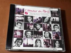 l'amour en paris cd -  volume 2 dalida edith piaf marc aryan moustaki aznavour (pc'de denendi)