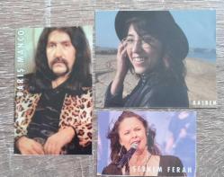 Efemera - BARIŞ MANÇO , KALBEN , ŞEBNEM FERAH - 3 ADET ÇIKARTMA ( STICKER ) - kitantik - kitaLog