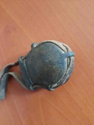 OSMANLI BRONZ ANTİKA BARUTLUK YAĞLIK ÇAPUTLUK