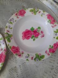 DÖNEM MELAMİN ÇİFT DAMGALI TABAK