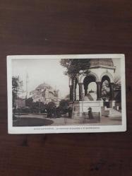 Constantinople - La Fontaine Guillaume II Sainte Sophie ( Alman Çeşmesi )
