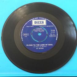 Jo Bisso - Flying To The Land Of Soul / The Crazy Fool / 45'lik