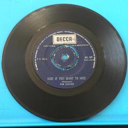 The Cedars / For Your Information - Hide If You Want To Hide / Turkey 1968 / 45'lik / *rock*